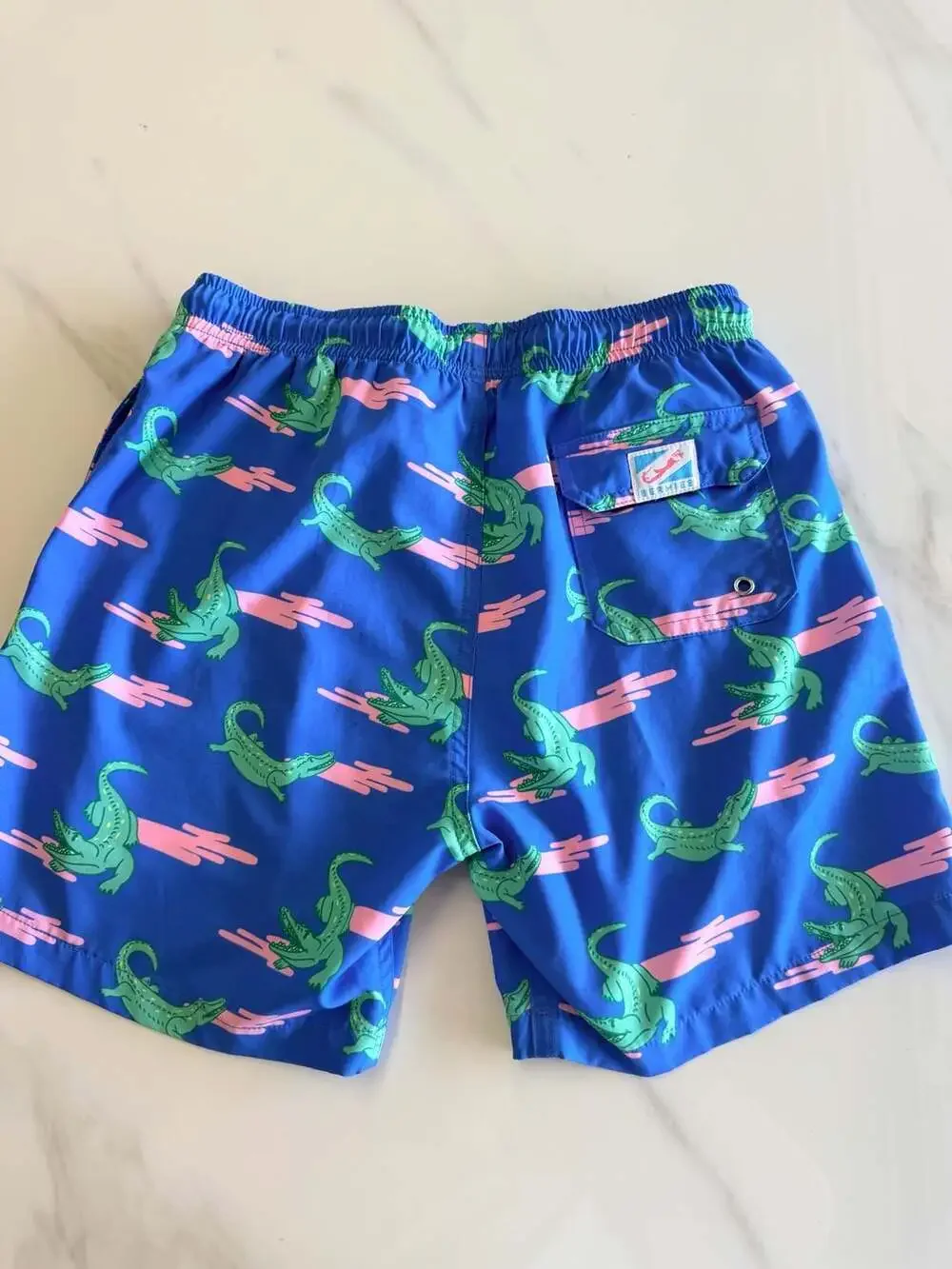 Bermies Everglades Alligator Swim Trunk Boys Size 14
